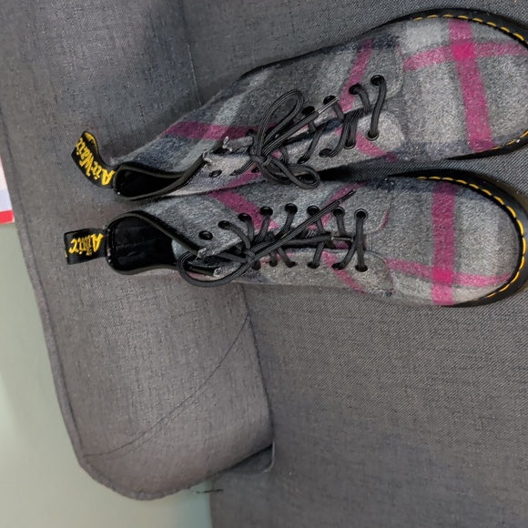 Doc Martens 1460 Vegan Castle Boots. Like New - Picture 3 of 5